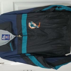 PRO PLAYER NYLON DOLPHINS JACKET (XL)